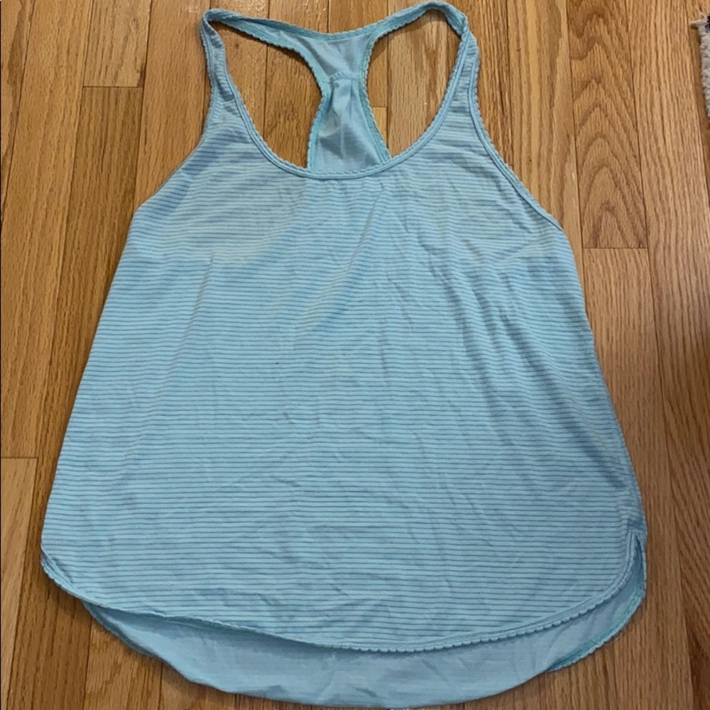Lululemon Baby Blue Tank size 8